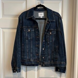 Old Navy Women's Dark Blue Denim Jacket